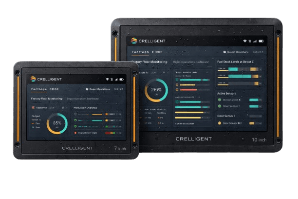 Crelligent Edge Panel — Industrial Touch Interface